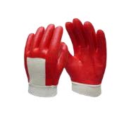 Guante pvc GLUPATEX rojo